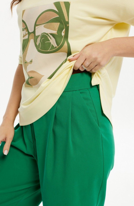 Женские брюки Condra 14091 зеленый