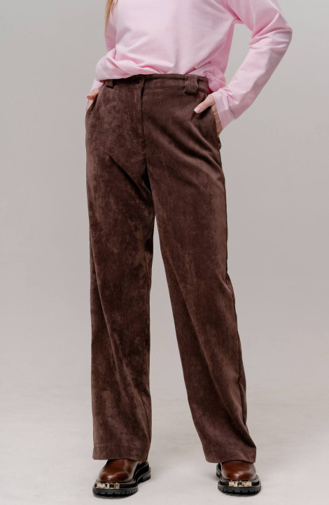 Женские брюки JRSy 2406 шоколад