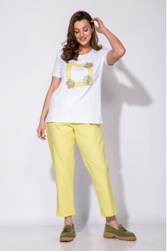 Женские брюки Belinga 4073 желтый