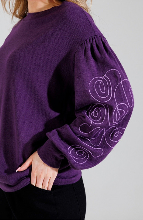 женские джемперы Faufilure С1495 фиолетовый