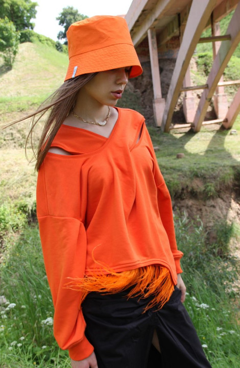 женские джемперы TSURAN 53DOR001 оранжевый