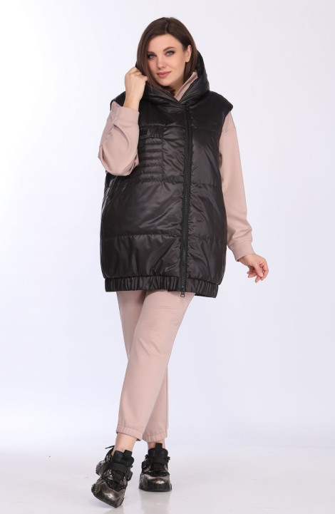 Женский комплект с верхней одеждой Lady Secret 2784 розовый+черный