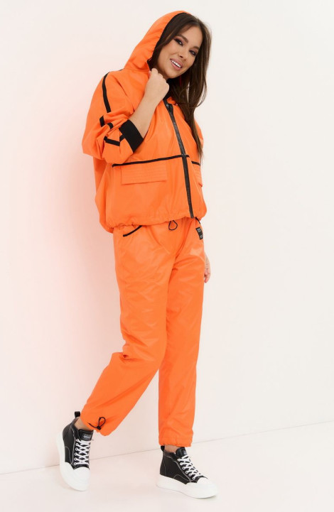 Женский комплект с курткой Магия моды 2217 оранж