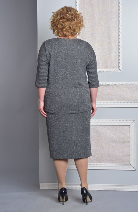 Юбочный комплект Lady Style Classic 1374 серо-серый