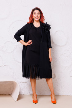 Комплект с платьем Mubliz 150 черный