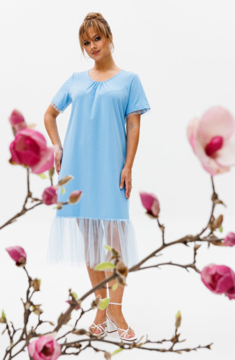 Комплект с платьем Mubliz 150 голубой