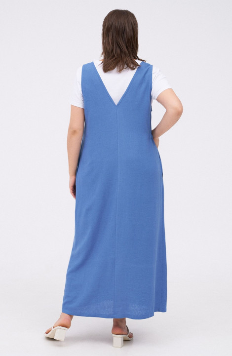 Комплект с платьем KaVaRi 8031.2 голубой