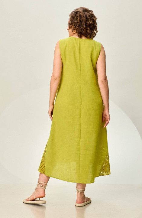 Комплект с платьем INVITE 6060 оливка