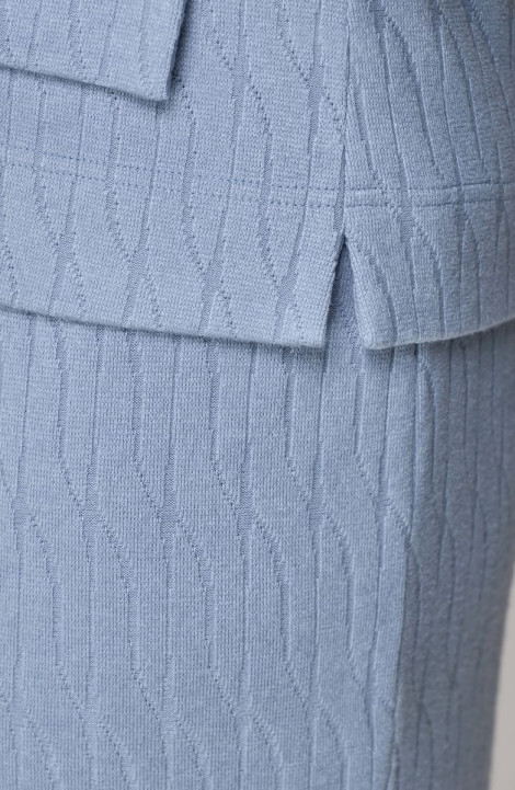 Комплект юбочный Мишель стиль 1079 серо-голубой