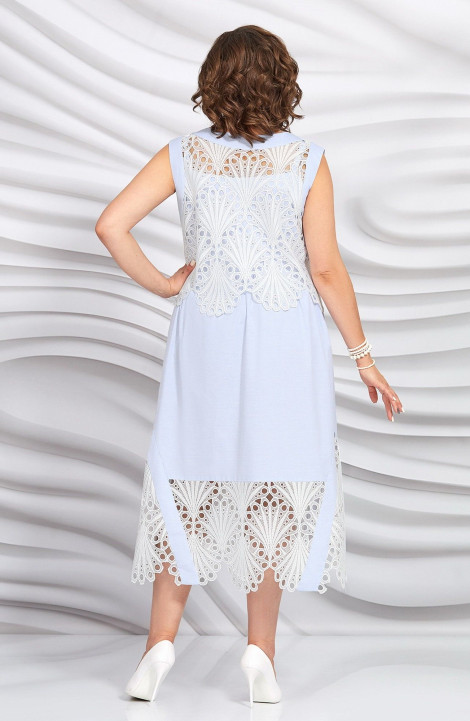 Комплект с платьем Mira Fashion 5422-2 голубой