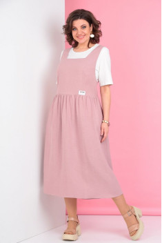 Комплект с платьем Mubliz 043 розовый