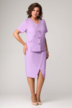 Комплект юбочный Мишель стиль 1057-1 лиловый