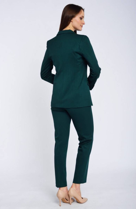 Брючный костюм Domna 16063 темно-зеленый(170)