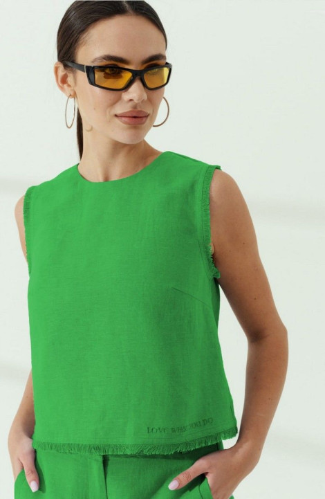 Женский комплект с шортами Prestige 4770 зеленый