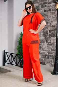 Брючный костюм TAEMNA 24070 оранжевый