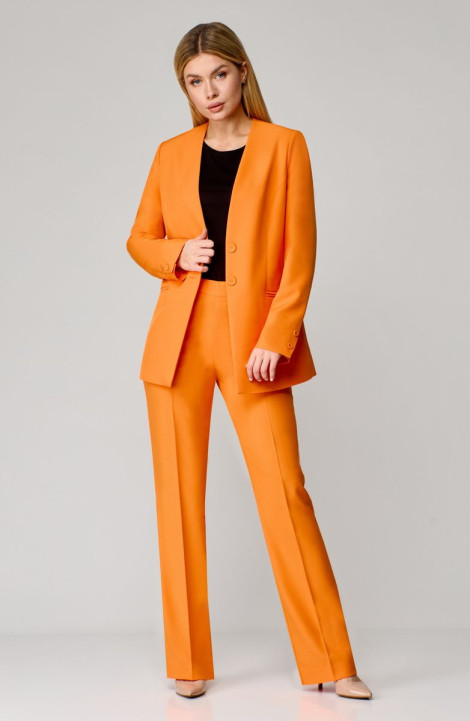 Брючный костюм Мишель стиль 1127 апельсиновый