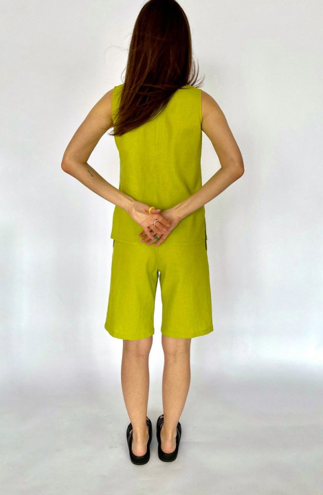 Женский комплект с шортами i3i Fashion 401/2 лайм