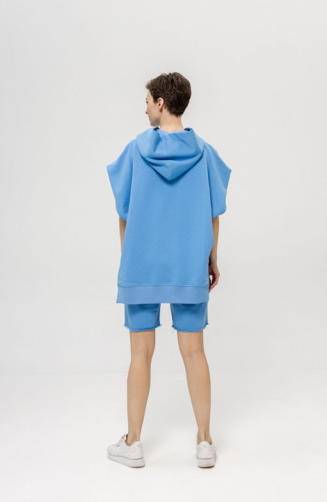 Женский комплект с шортами Twok 403225 голубой