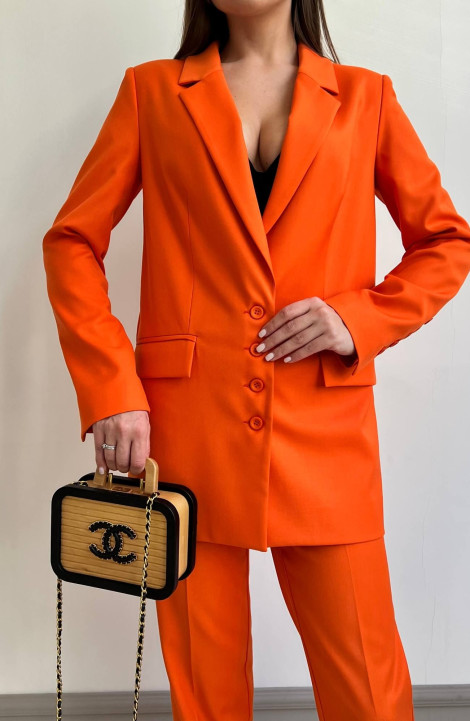 Брючный костюм Temper 102 апельсиновый