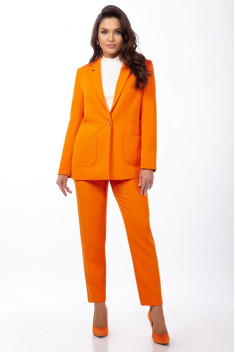 Брючный костюм Dilana VIP 1942 оранжевый