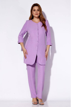 Брючный костюм Viola Style 20630-Л лиловый