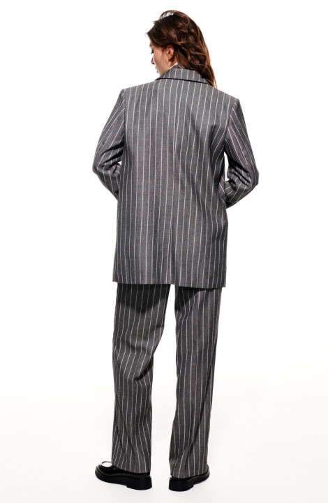 Брючный костюм ELLETTO LIFE 5253 серый
