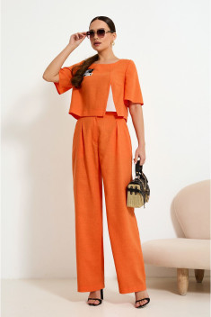 Брючный костюм Lissana 4923 оранжевый