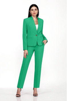 Брючный костюм Vilena 843 зелень