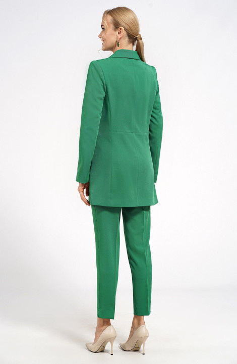 Брючный костюм Alani Collection 2090 зеленый