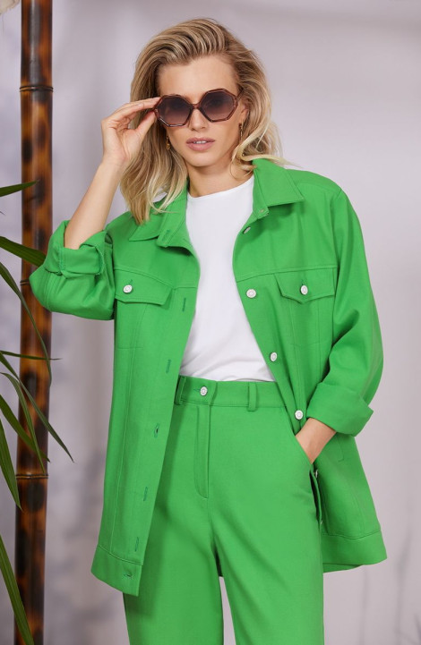 Женская куртка NiV NiV 2335 ярко-зеленый