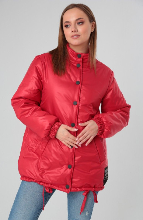 Женская куртка Modema м.1044/2 красный