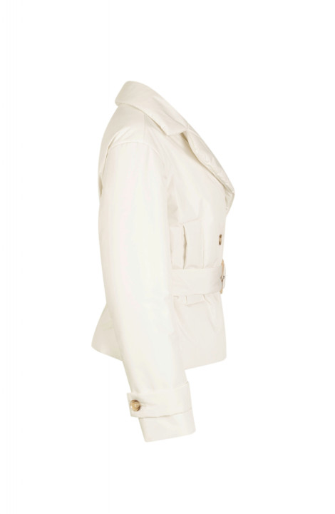 Женская куртка Elema 4-13027-1-164 молоко