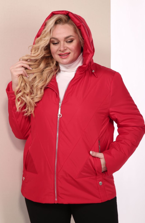 Женская куртка Shetti 2110 красный