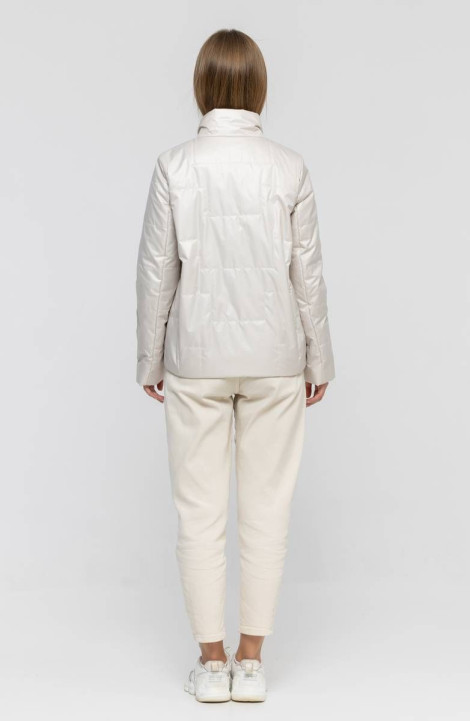 Женская куртка InterFino 02-2022 молочный