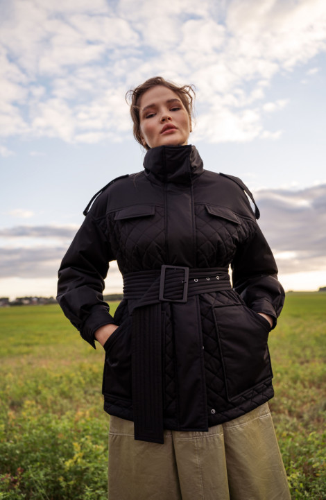 Женская куртка Elema 4-12600-1-164 чёрный
