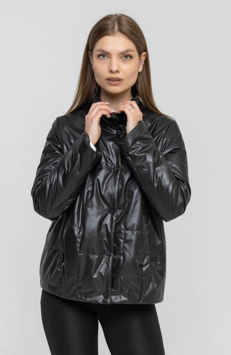 Женская куртка InterFino 02-2022 черный