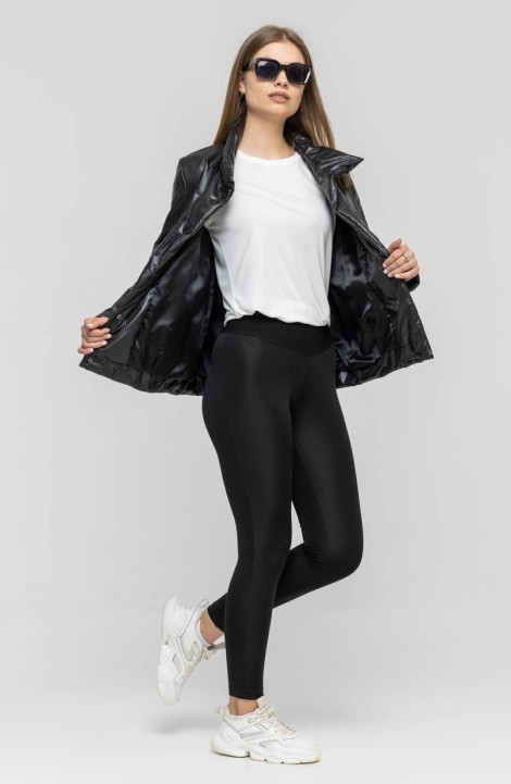 Женская куртка InterFino 02-2022 черный