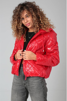 Женская куртка DOGGI 6339 красный
