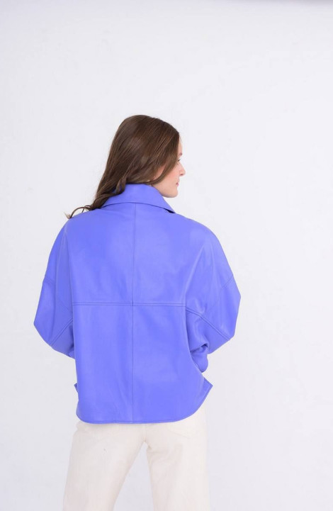 Женская куртка InterFino 105-2022 василек