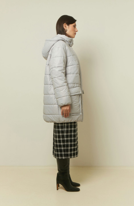 Женская куртка Elema 4-13024-1-164 светло-серый