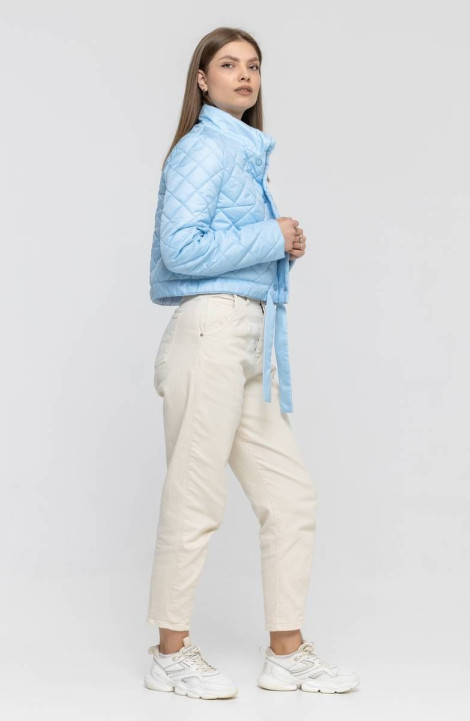Женская куртка InterFino 80-2022 голубой