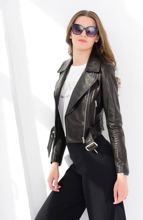 Женская куртка InterFino 46-2023 черный