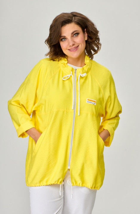 Женская куртка T&N 7404 солнечный_желтый
