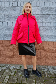 Женская куртка Shymoda 295-21 красный