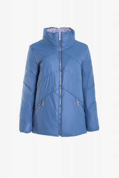 Женская куртка Elema 4-10648-1-170 серо-голубой