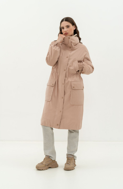 Женское пальто Elema 5-12068-1-170 светло-бежевый