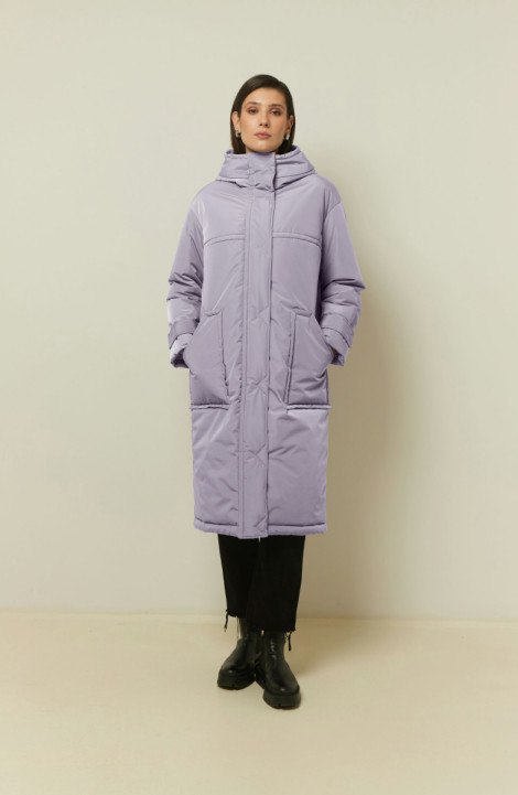 Женское пальто Elema 5-13036-1-170 сирень