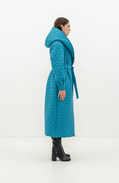 Женское пальто Elema 5-11814-1-170 морской