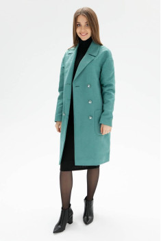 Женское пальто Bugalux 431 164-зеленый