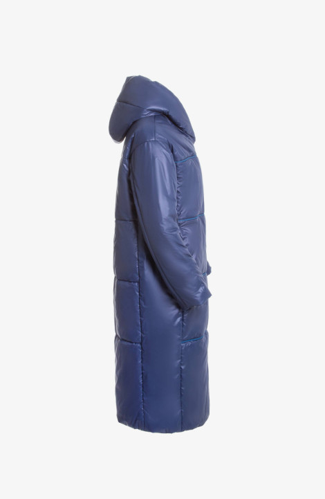 Женское пальто Elema 5-10721-1-170 тёмно-синий